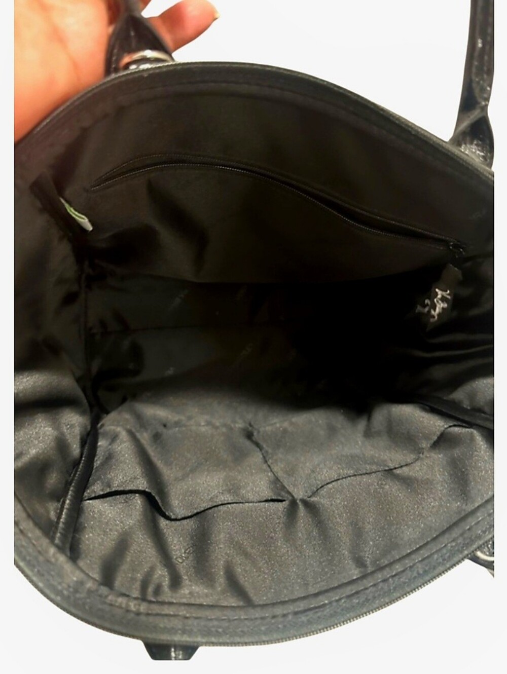 🖤 Vera Bradley Quilted Black Tote NWOT - Picture 4 of 5